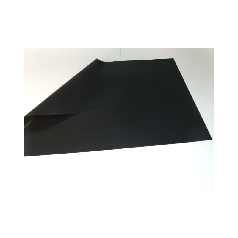 Dauerbackfolie schwarz 60 x 40 cm 0,22mm stark